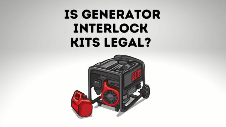 Are Generator Interlock Kits Legal?